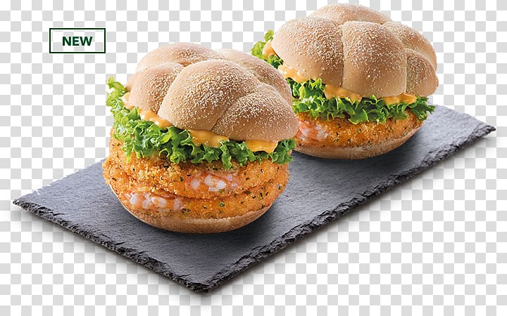Slider Breakfast sandwich Vegetarian cuisine Fast food Veggie burger, nori seaweed transparent background PNG clipart