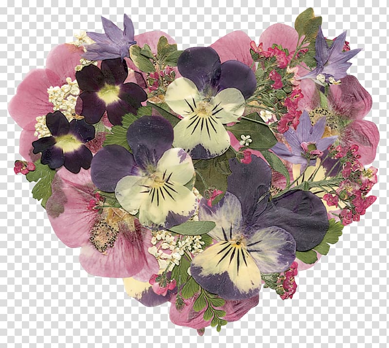 Pressed flower craft Floral design Cut flowers Flower bouquet, real flowers transparent background PNG clipart