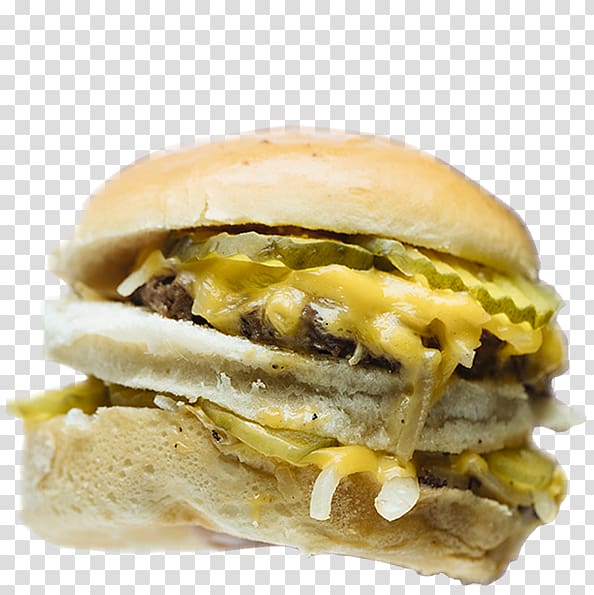 Hamburger Cheeseburger Slider Breakfast sandwich Buffalo burger, steam buns transparent background PNG clipart