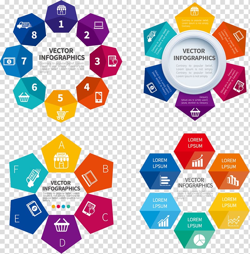 Infographs chart illustration, Chart Euclidean Infographic Diagram, ppt material transparent background PNG clipart