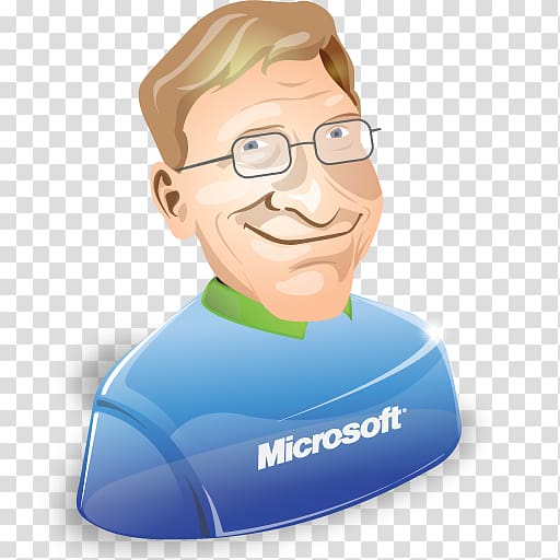 Computer Icons Microsoft , bill gates transparent background PNG clipart