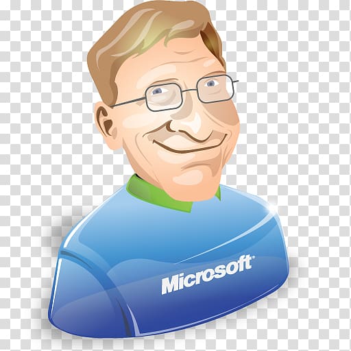 Bill Gates as a anime character