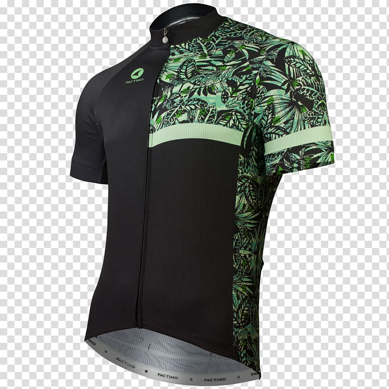 Cycling jersey T-shirt Sleeve, cyclist front transparent background PNG clipart