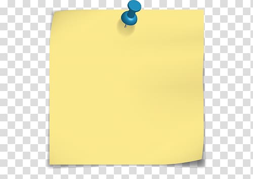 Sticky notes transparent background PNG clipart