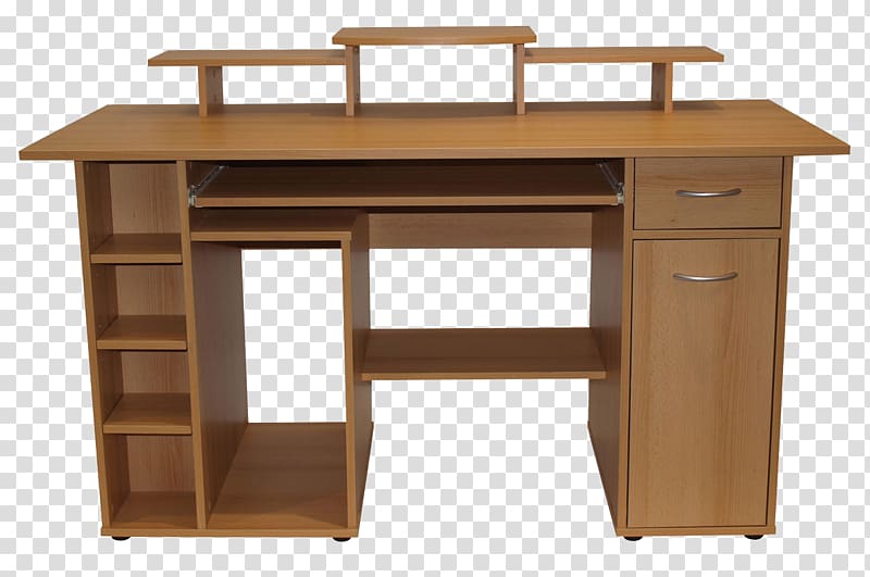 Table Computer Desk Furniture Hutch Wood Computer Desk