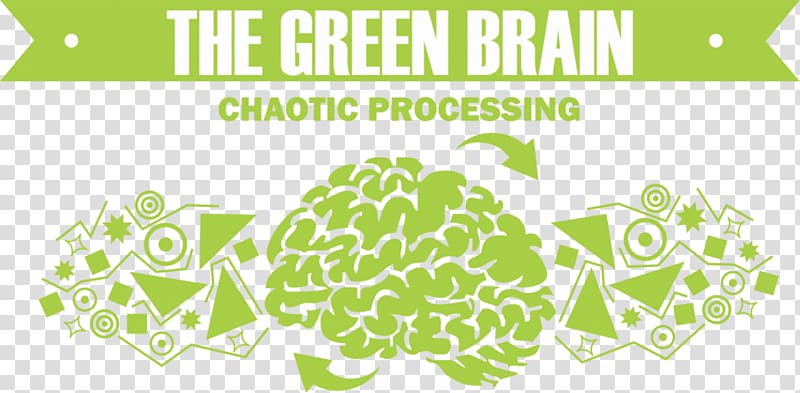 Brain Green Color Memory Red, Brain transparent background PNG clipart