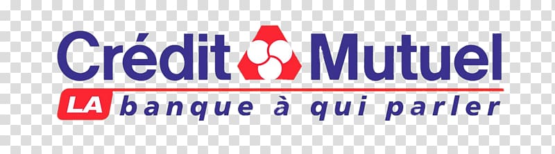 Crédit Mutuel Logo transparent background PNG clipart
