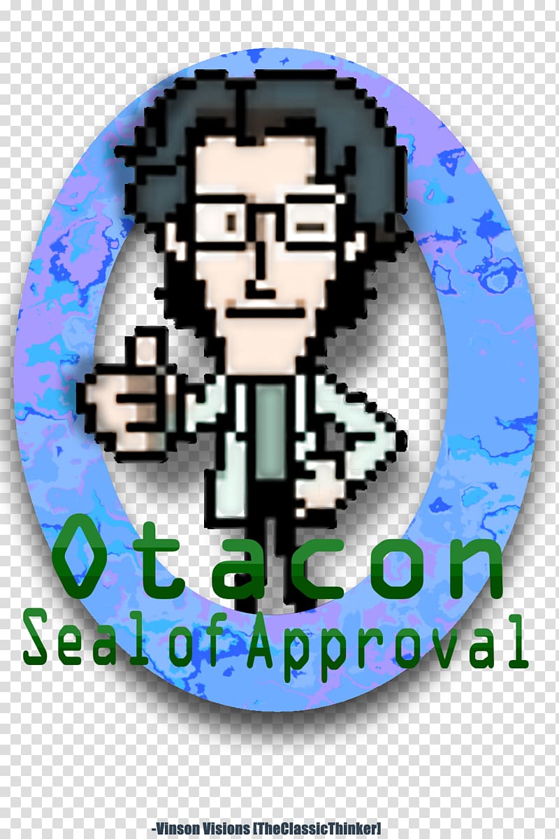 Logo Otacon Brand Font, seal of approval transparent background PNG clipart