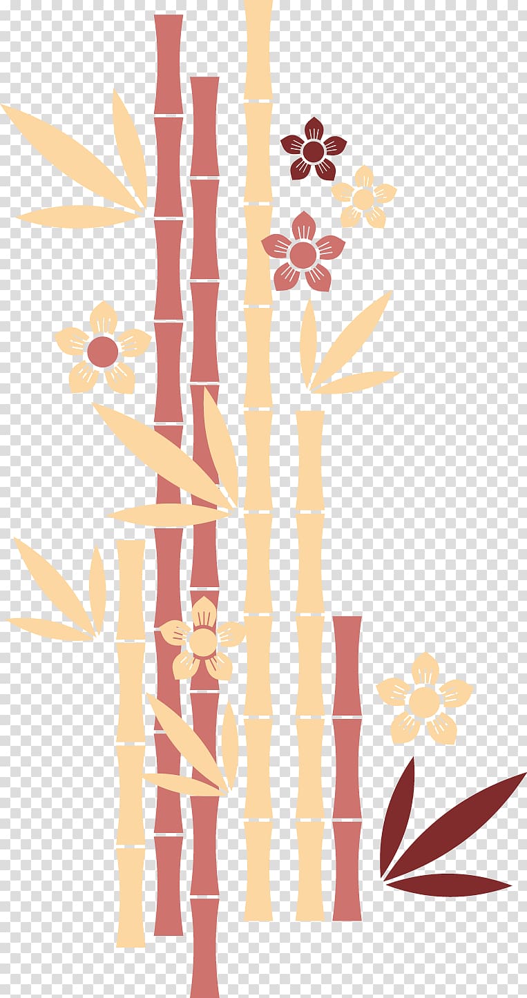 Bamboo blossom, bamboo transparent background PNG clipart