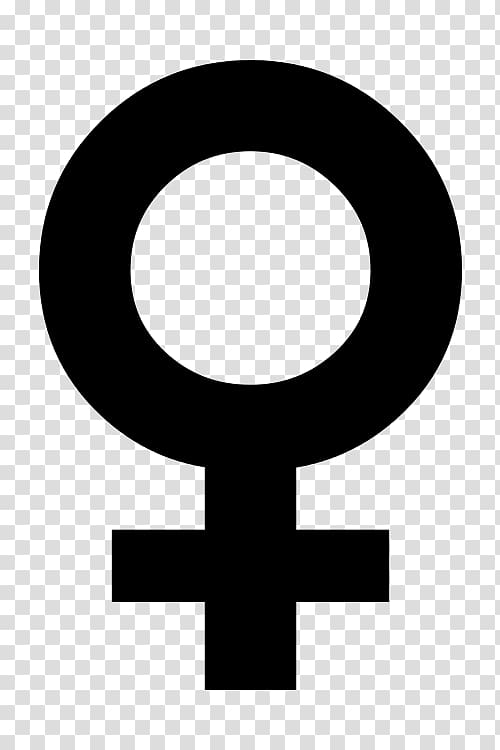 Gender symbol Female Sign, symbol transparent background PNG clipart