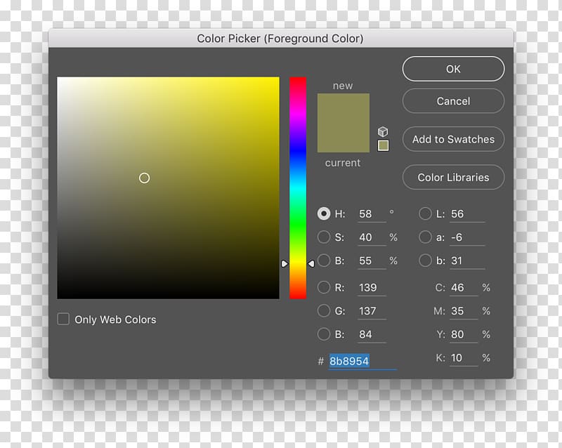 Color picker Yellow Hexadecimal Illustrator, others transparent background PNG clipart
