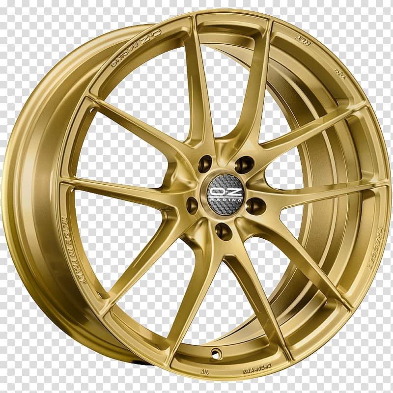 Car OZ Group Alloy wheel Rim, car transparent background PNG clipart