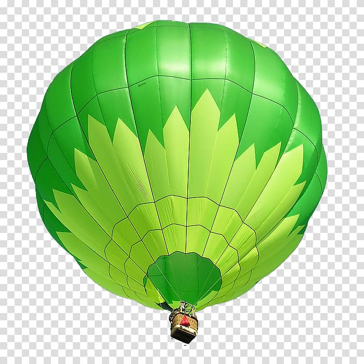 Hot air balloon Prospect Flight Green, hot air balloon transparent background PNG clipart