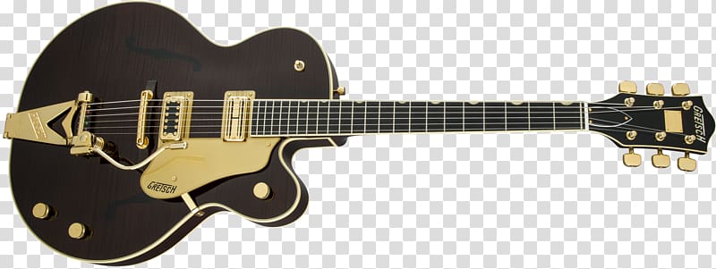 Electric guitar Gibson ES-335 Gibson Les Paul Gretsch, guitar transparent background PNG clipart