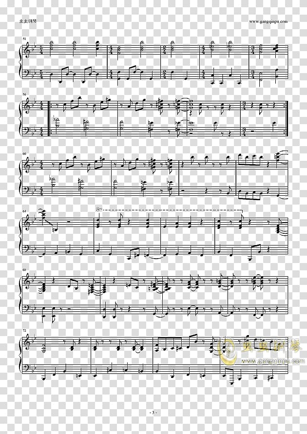 Sheet Music Piano O, for the Wings of a Dove Song, sheet music transparent background PNG clipart