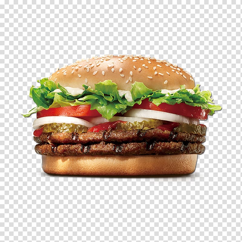 Whopper Hamburger Cheeseburger Burger King premium burgers Fast food, Fast Food Burger, burger dish transparent background PNG clipart