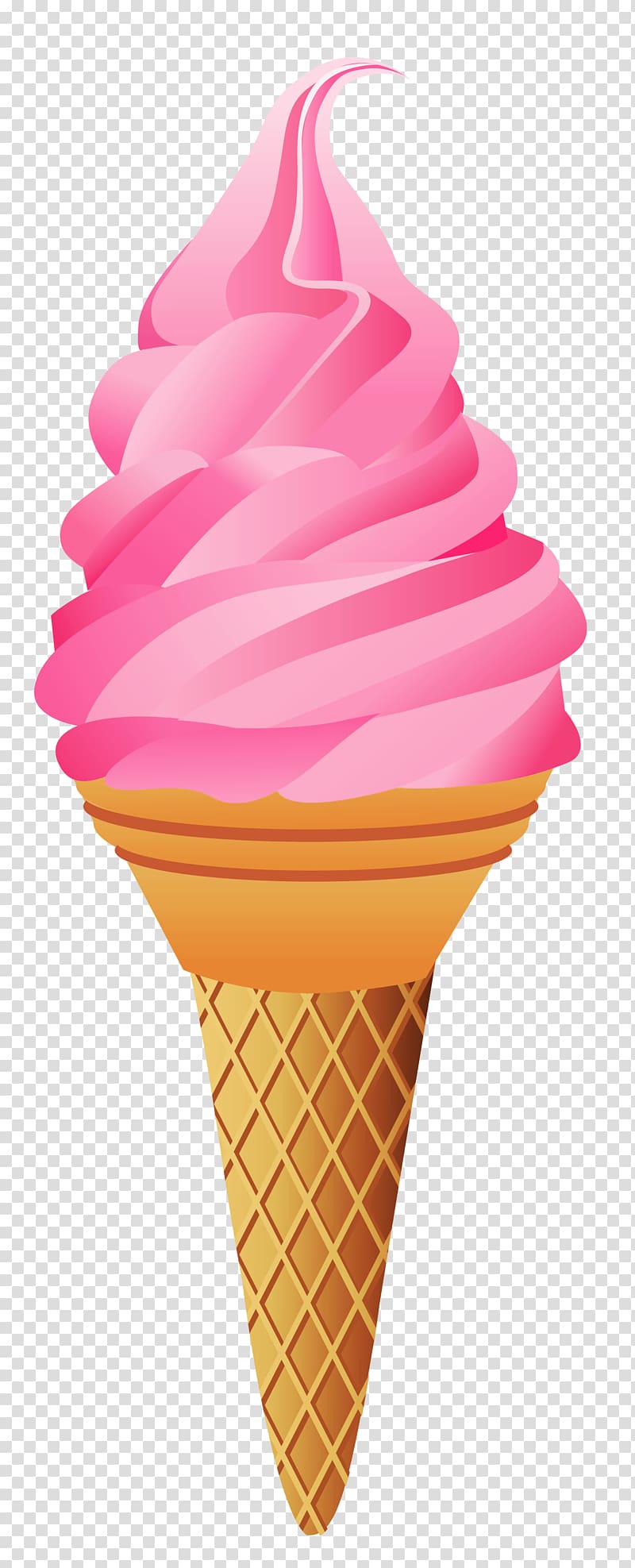 chocolate ice cream cone clip art