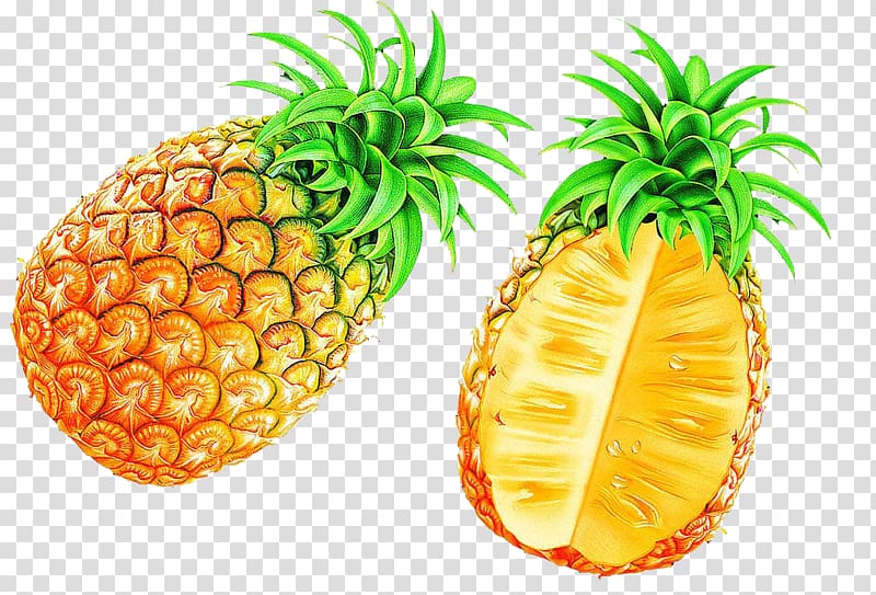 Juice Pineapple Food Auglis Eating, Cut pineapple transparent background PNG clipart