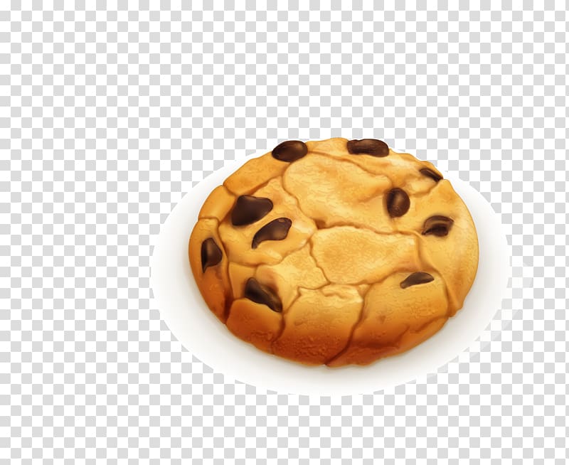 Chocolate chip cookie Sugar cookie, Biscuit transparent background PNG clipart