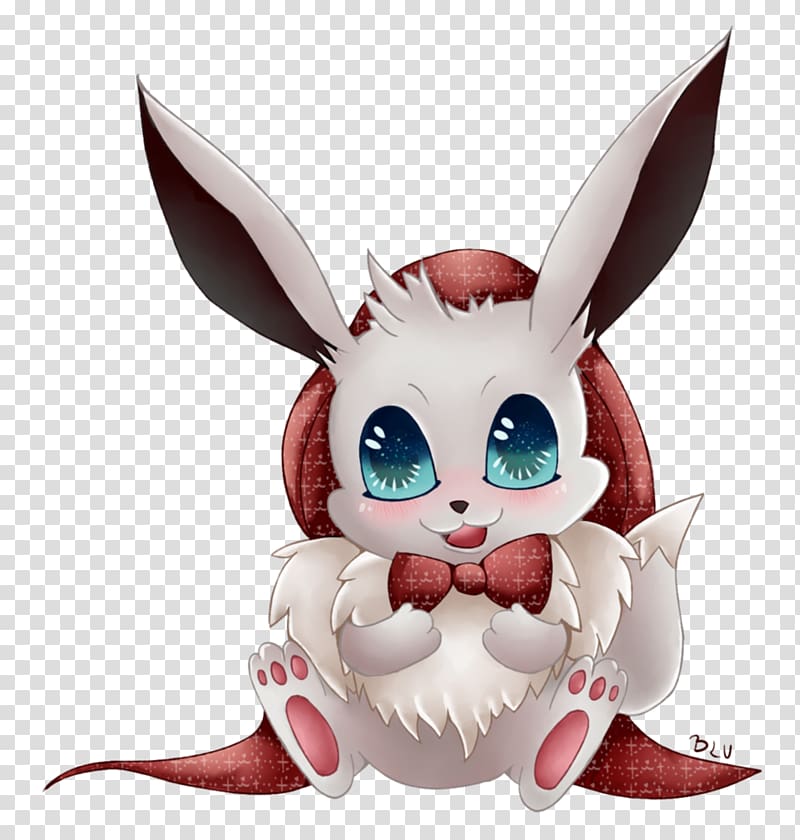 Eevee Easter Bunny Pokémon Flower Crown, Little Red transparent background PNG clipart