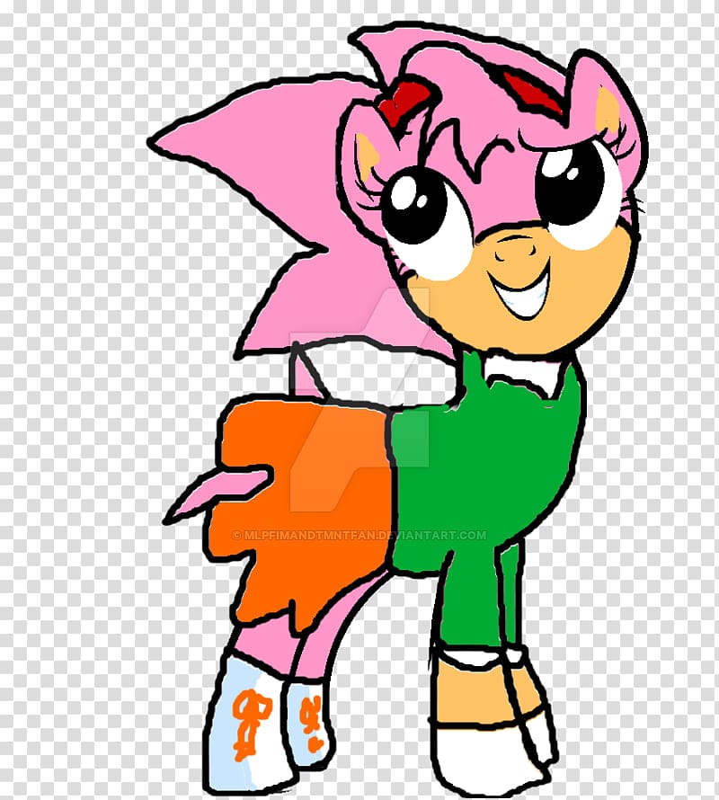 Amy Rose Sonic the Hedgehog Sonic the Comic Scootaloo , classic amy transparent background PNG clipart