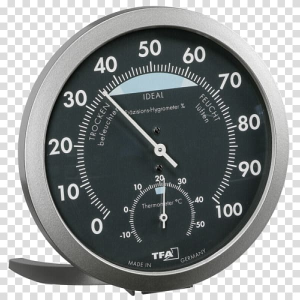 Thermohygrometer Thermometer Weather station Higrotermometro, barometer transparent background PNG clipart