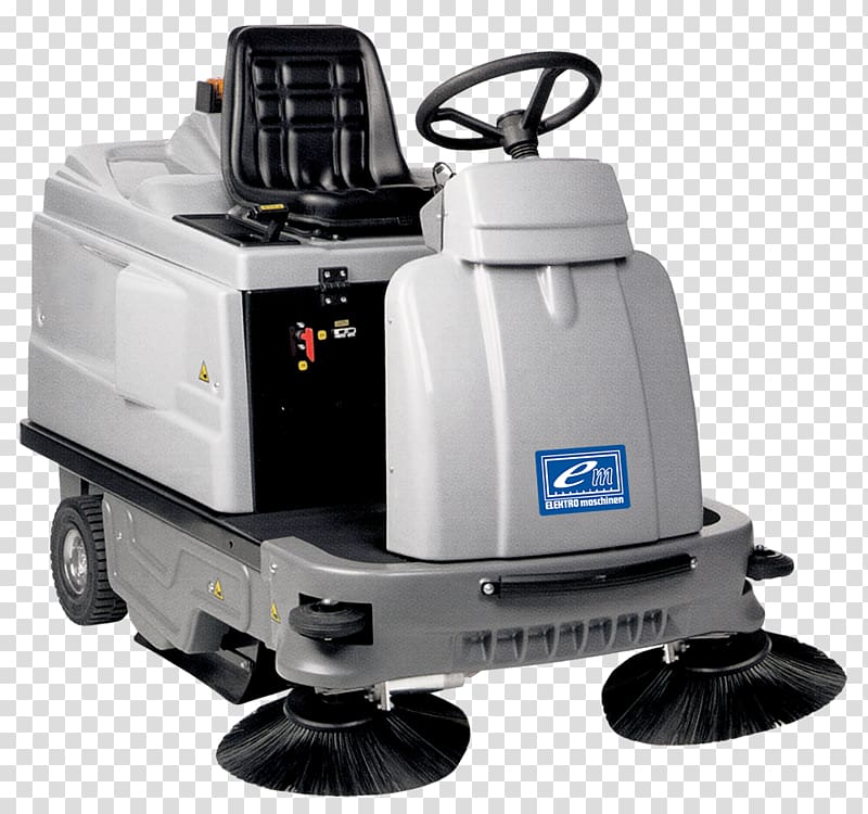 Pressure Washers Machine Cleaning Street sweeper Industry, sweep the dust collection station transparent background PNG clipart