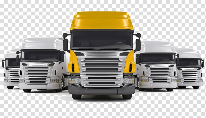 Pickup truck Semi-trailer truck Tank truck Large goods vehicle, truck transparent background PNG clipart