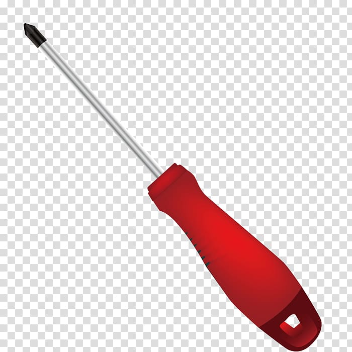Screwdriver Paint roller Tool, screwdriver hardware tools transparent background PNG clipart