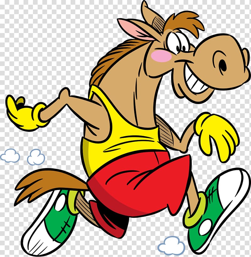 Horse , Running donkey transparent background PNG clipart