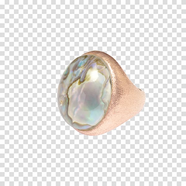Abalone Gemstone Ring Body Jewellery, bring ring transparent background PNG clipart