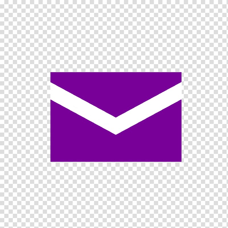 Yahoo! Mail Email Company Message, purple transparent background PNG clipart