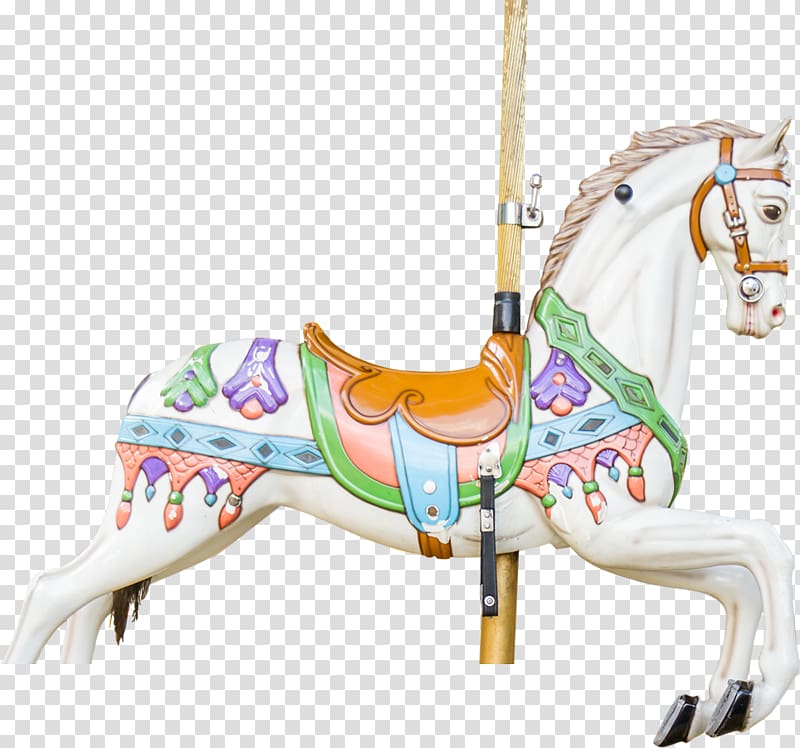 Carousel Horse, horse transparent background PNG clipart