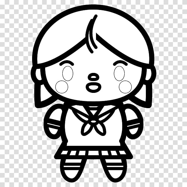 Devil Angel Black and white Person, junior high school mathematics transparent background PNG clipart