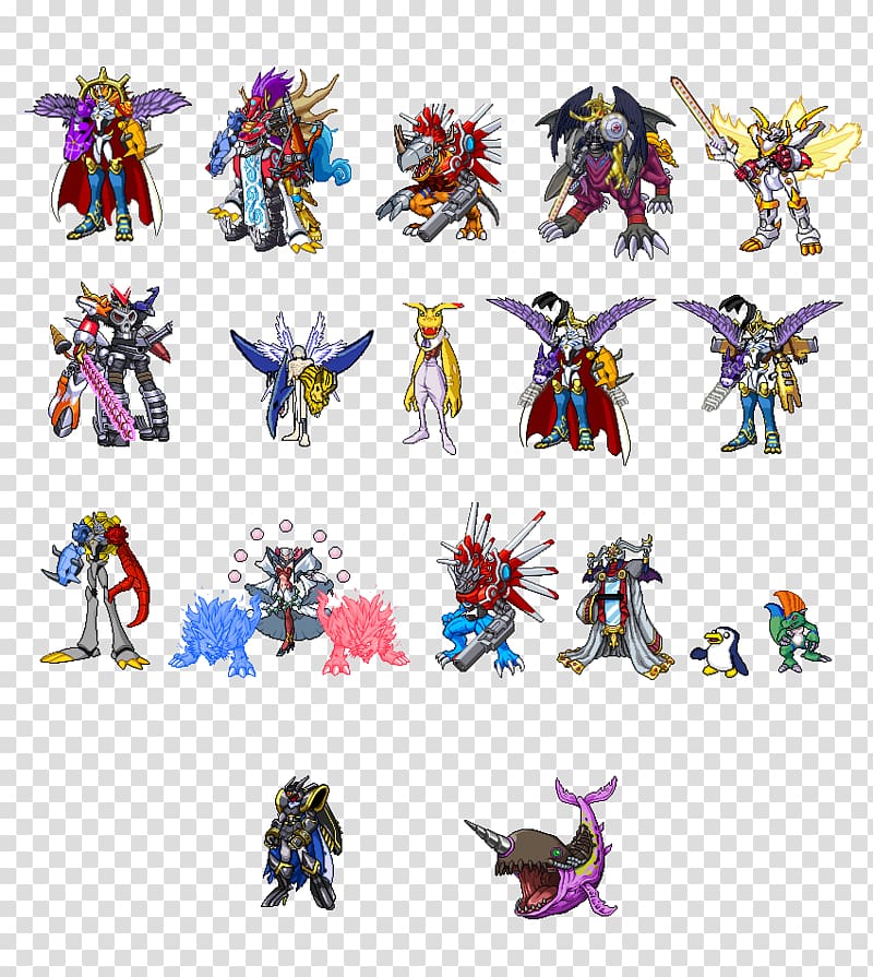 Digital art Pixel art Artist, digimon fusion season 3 transparent background PNG clipart