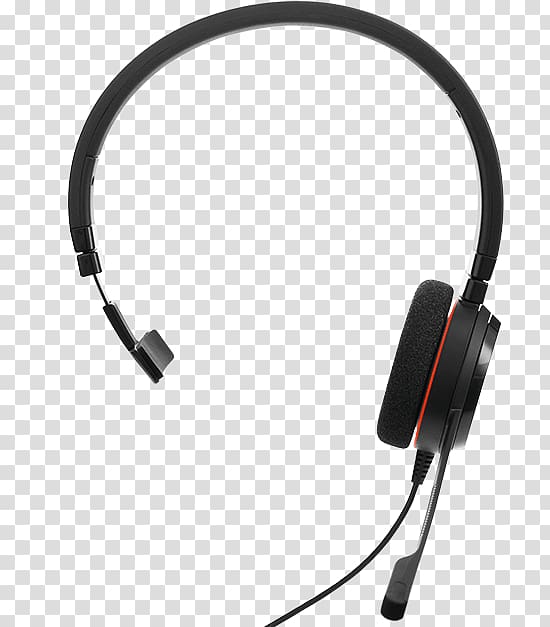 Jabra Evolve MS Mono Headset Jabra Evolve 20 UC stereo Skype for Business, headset drawing transparent background PNG clipart