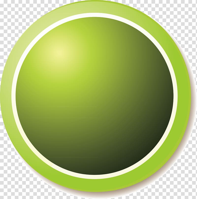 Green Circle , Button decoration design transparent background PNG clipart