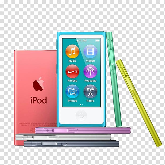 iPod touch iPod nano Apple Portable media player Advanced Audio Coding, Apple MP4 transparent background PNG clipart