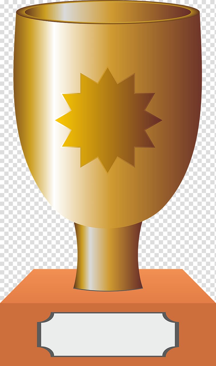 Cartoon Bronze Trophy , Trophy transparent background PNG clipart