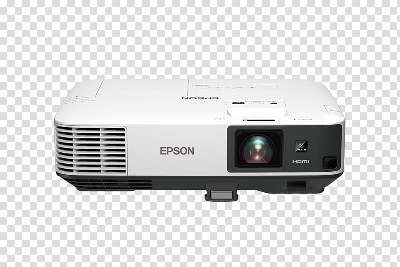 Multimedia Projectors Epson 3LCD Wide XGA, Projector transparent background PNG clipart