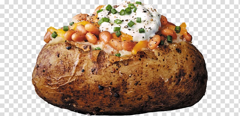 Baked potato French fries Baked beans Potato wedges Barbecue, barbecue transparent background PNG clipart