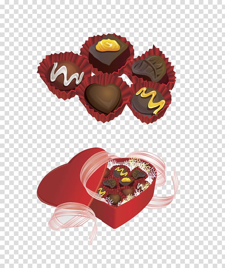 Chocolate Drawing, Love Chocolate Creative transparent background PNG clipart