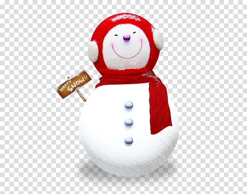 Christmas Snowman Winter, Smiling snowman transparent background PNG clipart