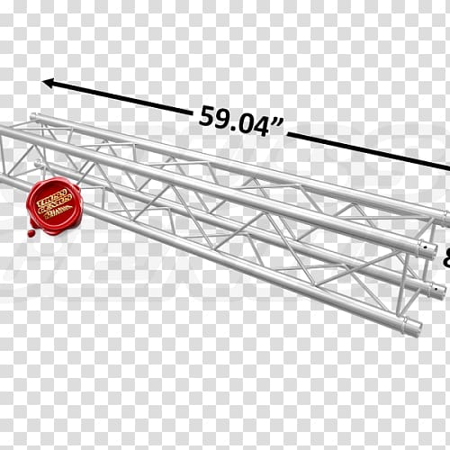 Steel Truss Metal 656 foot Cable tray, aluminum beams transparent background PNG clipart