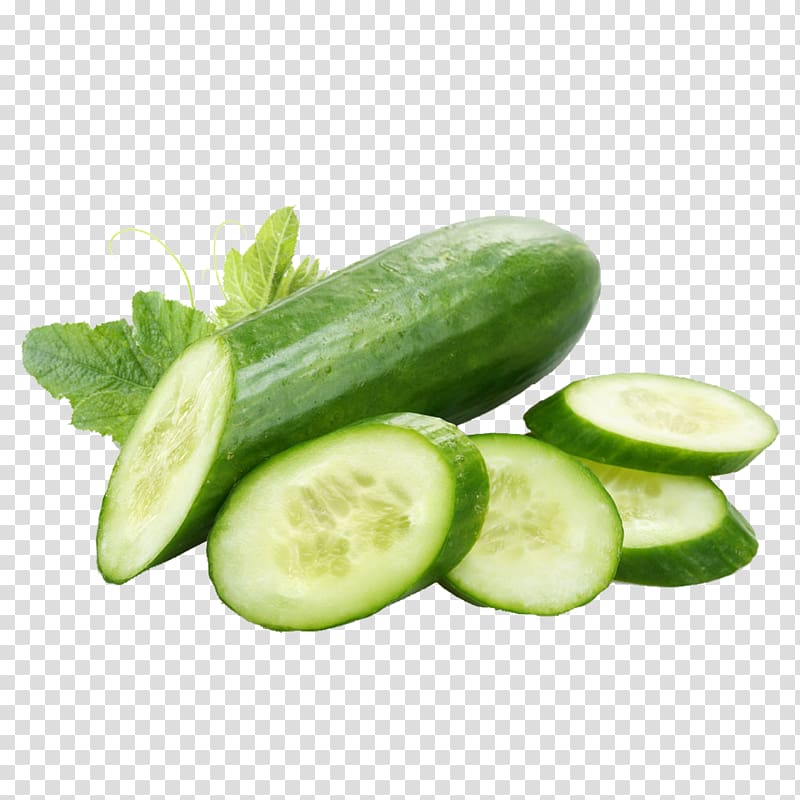 sliced cucumbers, Cucumber extract Vegetable Salad Food, cucumber transparent background PNG clipart
