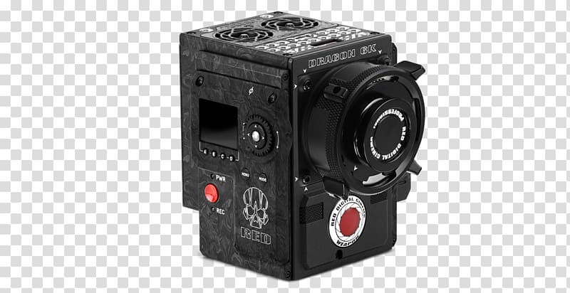 Red Digital Cinema RED EPIC-W Camera 8K resolution Canon EF lens mount, Camera transparent background PNG clipart