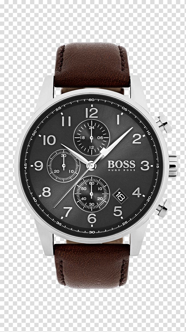 HUGO BOSS Navigator Chronograph Analog watch HUGO BOSS Navigator Chronograph, watch transparent background PNG clipart