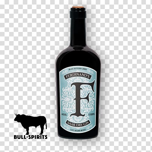Gin The Botanist Riesling Distilled beverage Jenever, Ferdinand The Bull transparent background PNG clipart