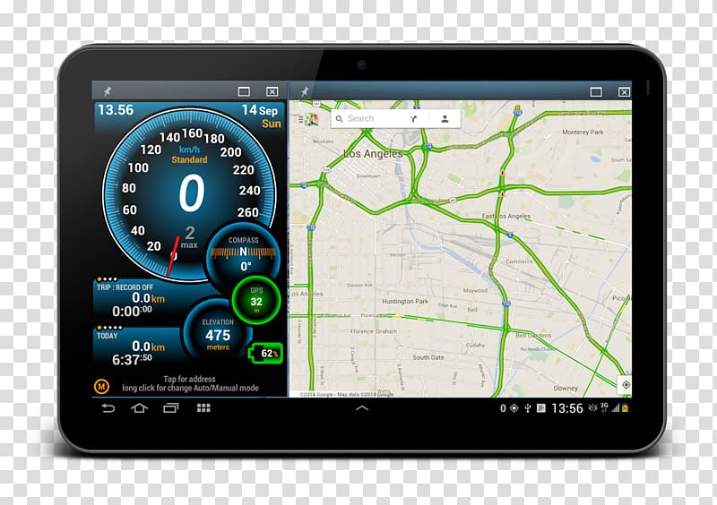 Car Speedometer Vehicle GPS Navigation Systems Android, speedometer table transparent background PNG clipart