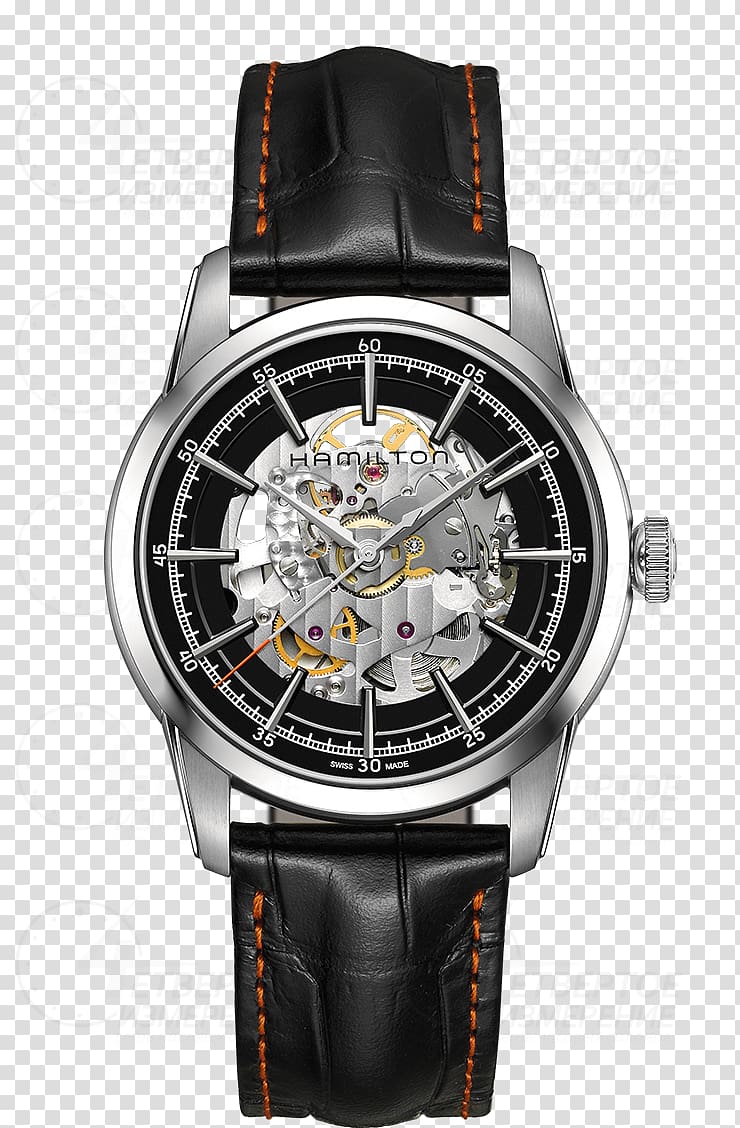 Hamilton Watch Company Automatic watch Skeleton watch Movement, watch transparent background PNG clipart